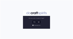 Desktop Screenshot of dccraftspirits.com